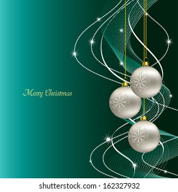 Christmas Background. Vector Illustration. Modern Design.