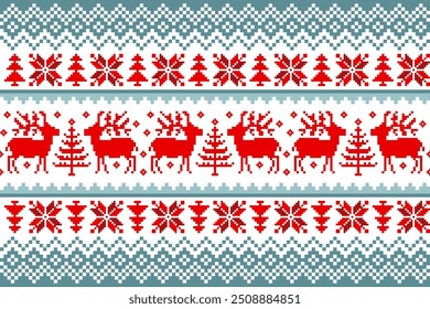 Christmas background vector illustration. Red background in vector format. Download Christmas wallpaper. High quality EPS vector and high resolution image for New Year clothing patterns and decoration