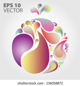 Christmas background. Vector illustration for your design.