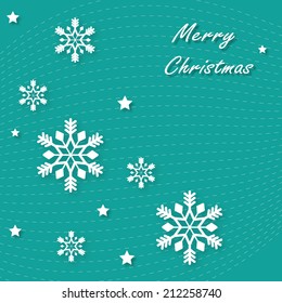 Christmas  background. Vector illustration for your design.