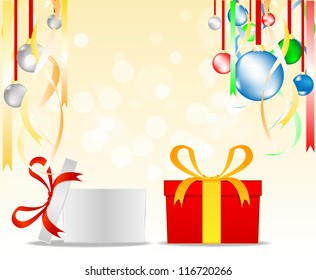 Christmas background vector image