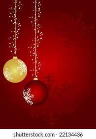 christmas background - vector image