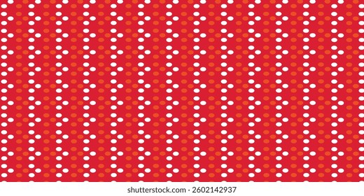 Christmas background. Vector red and yellow polka dot. vector