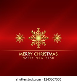 Christmas background vector template snowflake shining