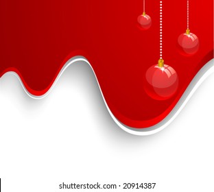 Christmas background. Vector. Used mesh.