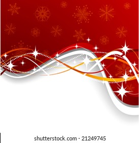Fondo de Navidad. Vector. Malla usada.