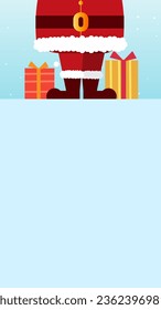 Christmas background. Vertical background for products and designs with Christmas and New Year theme