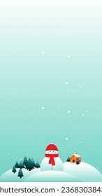 Christmas background. Vertical background for products and designs with Christmas and New Year theme