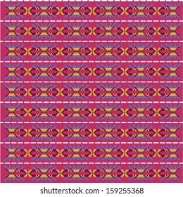 Christmas background with vintage pattern