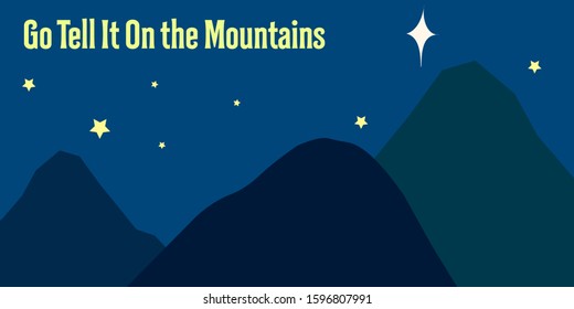christmas background wallpapers: on the mountains 