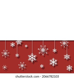 Fondo de Navidad con espacio en blanco para el texto. Ilustración del vector