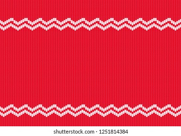Christmas background Wool Knitting Texture - Illustration, Vector EPS 10