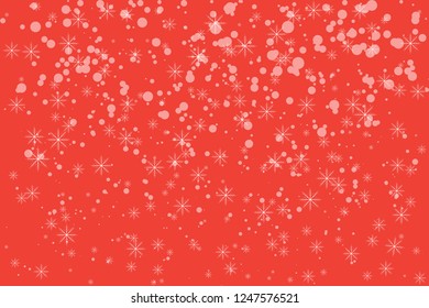 Christmas background for your text. Winter background with snowflakes. Vector illustration