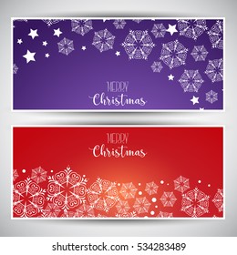 Fondo de Navidad con diseño decorativo de copos de nieve