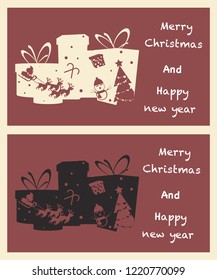 Christmas backgrounds vector illustration 