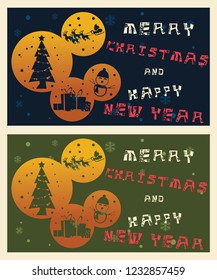 Christmas backgrounds vector illustration