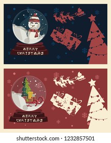 Christmas backgrounds vector illustration 