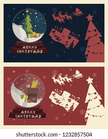 Christmas backgrounds vector illustration 