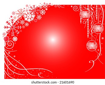 Christmas background-vector
