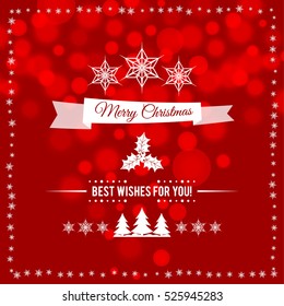 Christmas background.Vector