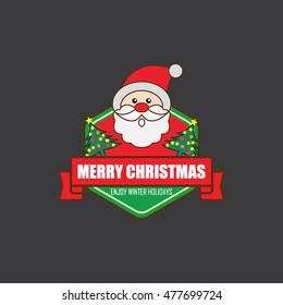 Christmas badge