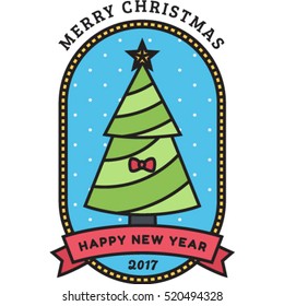 christmas badge