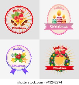 christmas badge