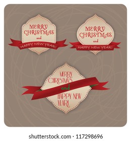 Christmas badges