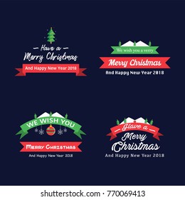 Christmas Badges Collection