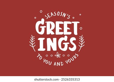 Christmas badges merry christmas text calligraphic lettering design typography editable background