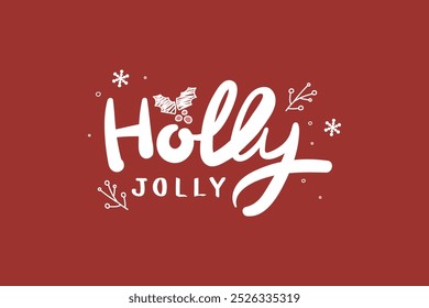 Christmas badges merry christmas text calligraphic lettering design typography editable background