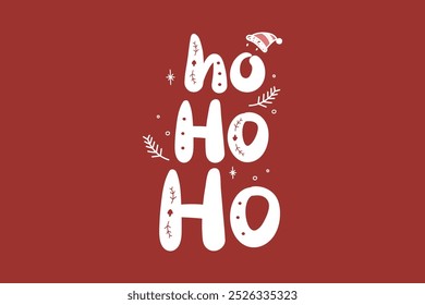 Christmas badges merry christmas text calligraphic lettering design typography editable background