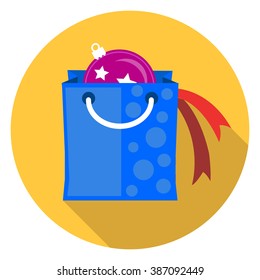  christmas bag icon