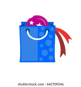  christmas bag icon
