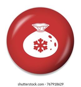 christmas bag icon