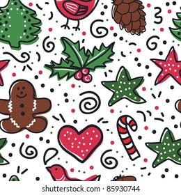 Christmas baking background