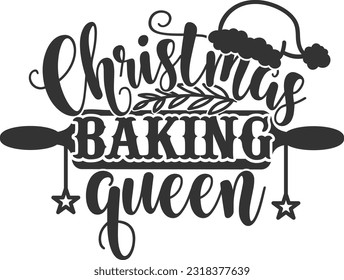 Christmas Baking Queen - Christmas Design