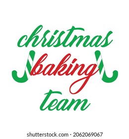 Christmas baking t shirt vector typography design