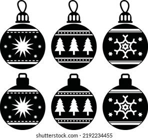Christmas Ball 1, Merry Christmas, Santa, Christmas Holiday, Vector Illustration Files