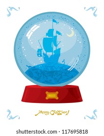 Christmas ball, 1, vector
