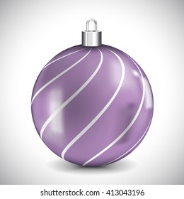 Christmas Ball 3d Realistic Icon Santa Clause Merry  and Happy New year background seemless pattern, Illustration fullprint repeatable element