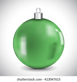 Christmas Ball 3d Realistic Icon Santa Clause Merry  and Happy New year background seemless pattern, Illustration fullprint repeatable element