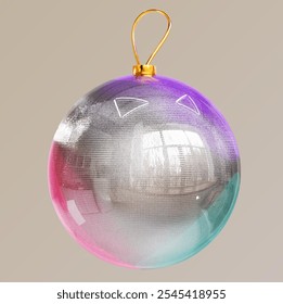 CHRISTMAS BALL 3D VECTOR DECOR HOLIDAY