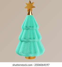 Calcetín del muñeco de nieve del árbol de Vector 3D de la bola de Navidad