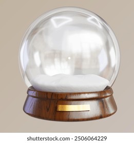 Calcetín del muñeco de nieve del árbol de Vector 3D de la bola de Navidad