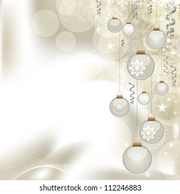 Christmas Ball Background