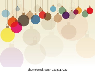 Christmas Ball Background