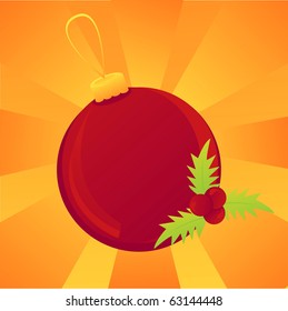 christmas ball background
