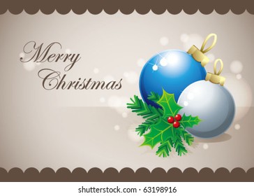Weihnachtskugel-Hintergrund