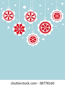 diseño de fondo de bola de navidad